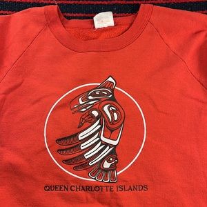 Vintage 80's Penmans Queen Charlotte Islands Crewneck Sweater | XL